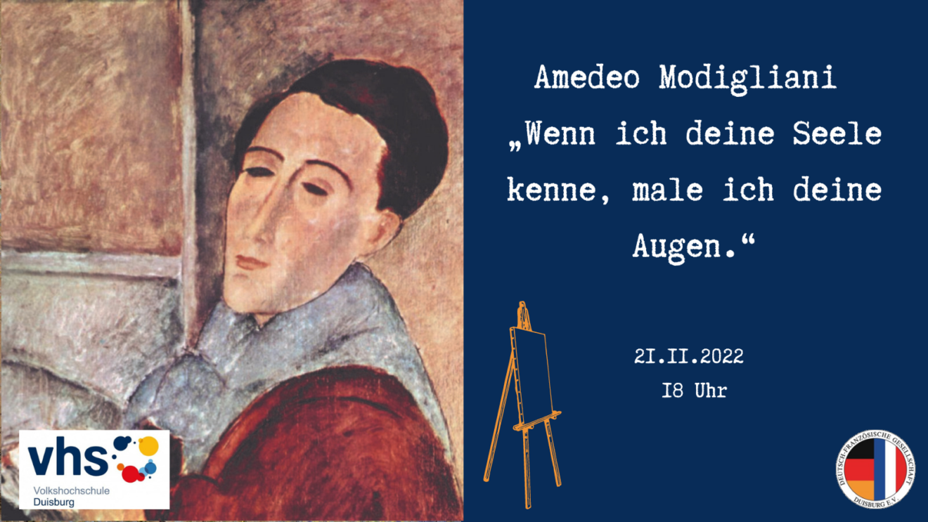 Amedeo Modigliani - ＂Wenn ich deine Seele kenne, male ich deine Augen.＂