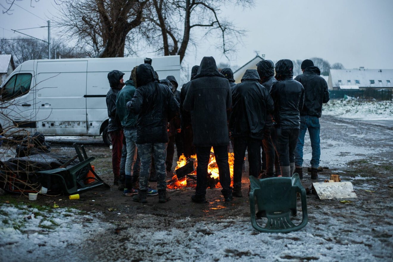 Am Dschungel von Calais - ein Schutzschirm der Menschlichkeit
