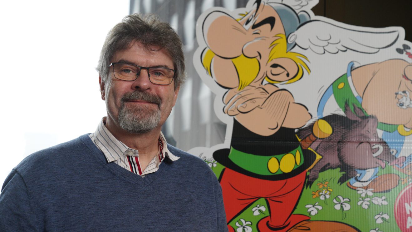 Asterix-Übersetzer Klaus Jöken plaudert in Krefeld über Gallien